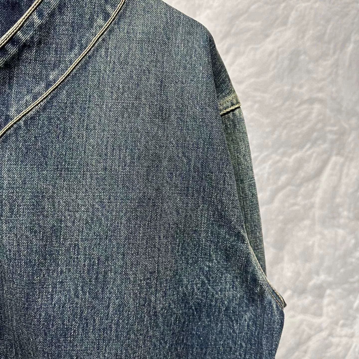 Dior dior denim tears baseball jacket Size US L / EU 52-54 / 3 - 4 Thumbnail