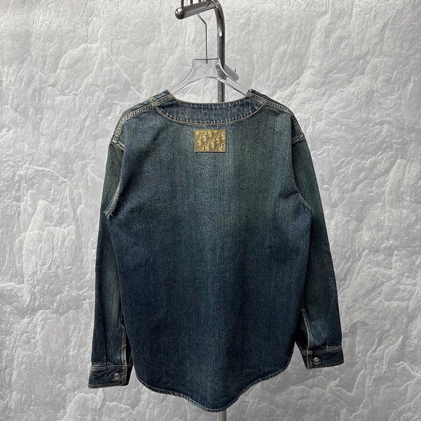 Dior dior denim tears baseball jacket Size US L / EU 52-54 / 3 - 2 Thumbnail