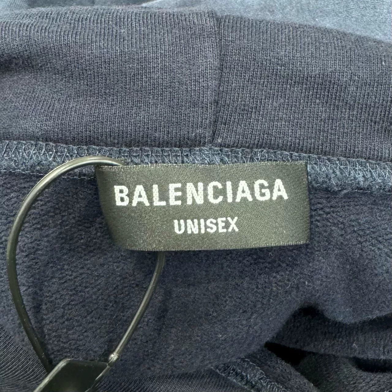 Balenciaga balenciaga gradient print hoodie in indigo blue Size US M / EU 48-50 / 2 - 3 Thumbnail