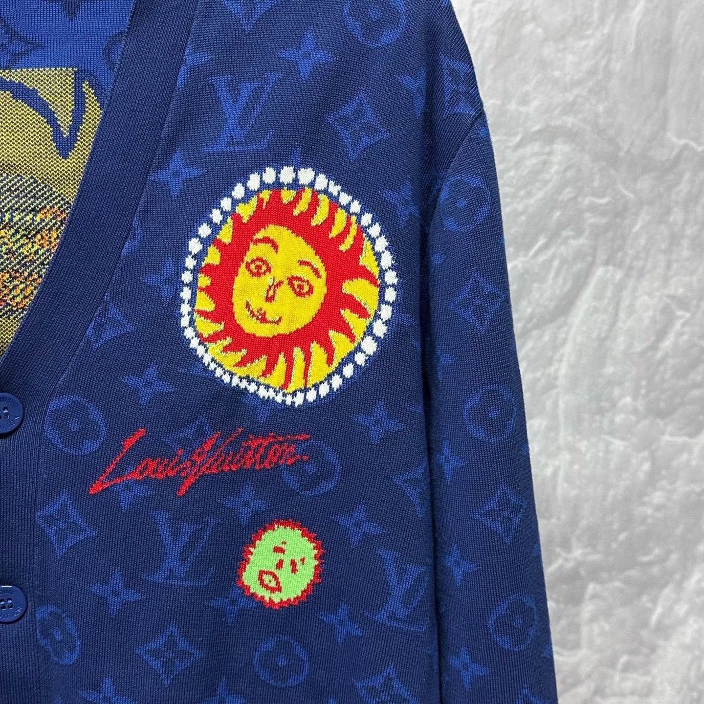 Louis Vuitton louis vuitton flower-pattern cardigan jacket Size XL / US 12-14 / IT 48-50 - 3 Thumbnail