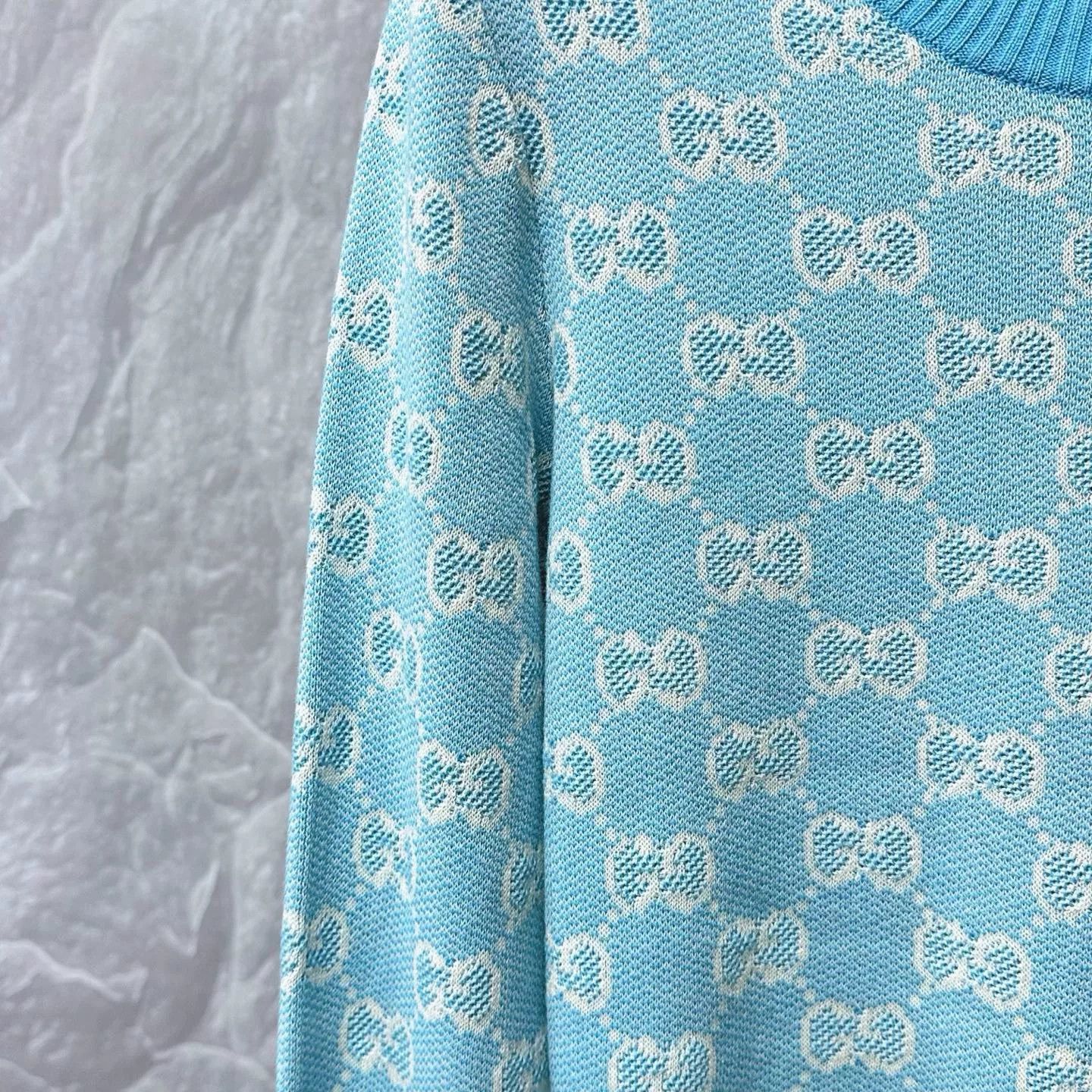 Gucci gucci double g pattern sweater size s Size S / US 4 / IT 40 - 3 Thumbnail