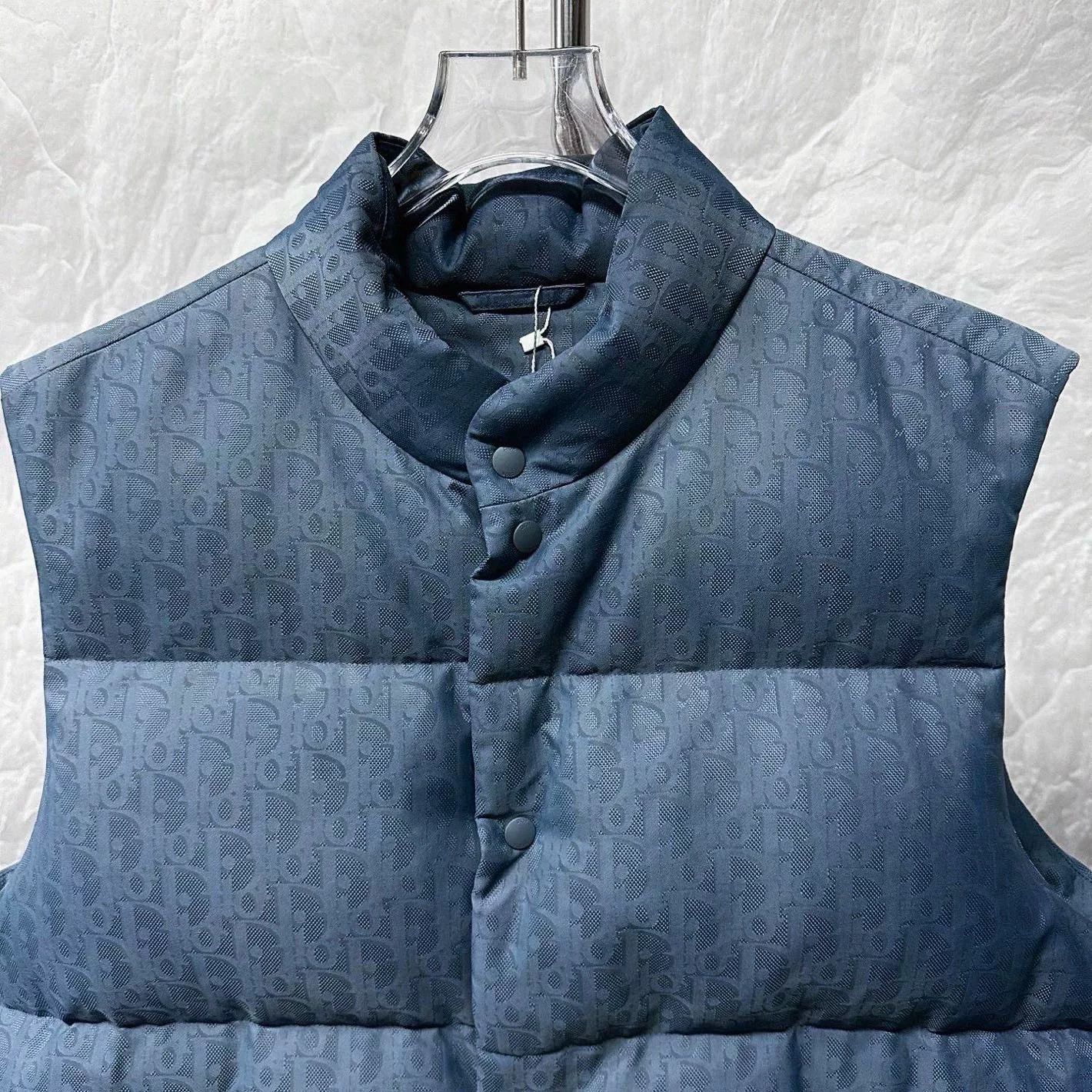 Dior dior ss25 oblique patterned down vest Size US L / EU 52-54 / 3 - 3 Thumbnail