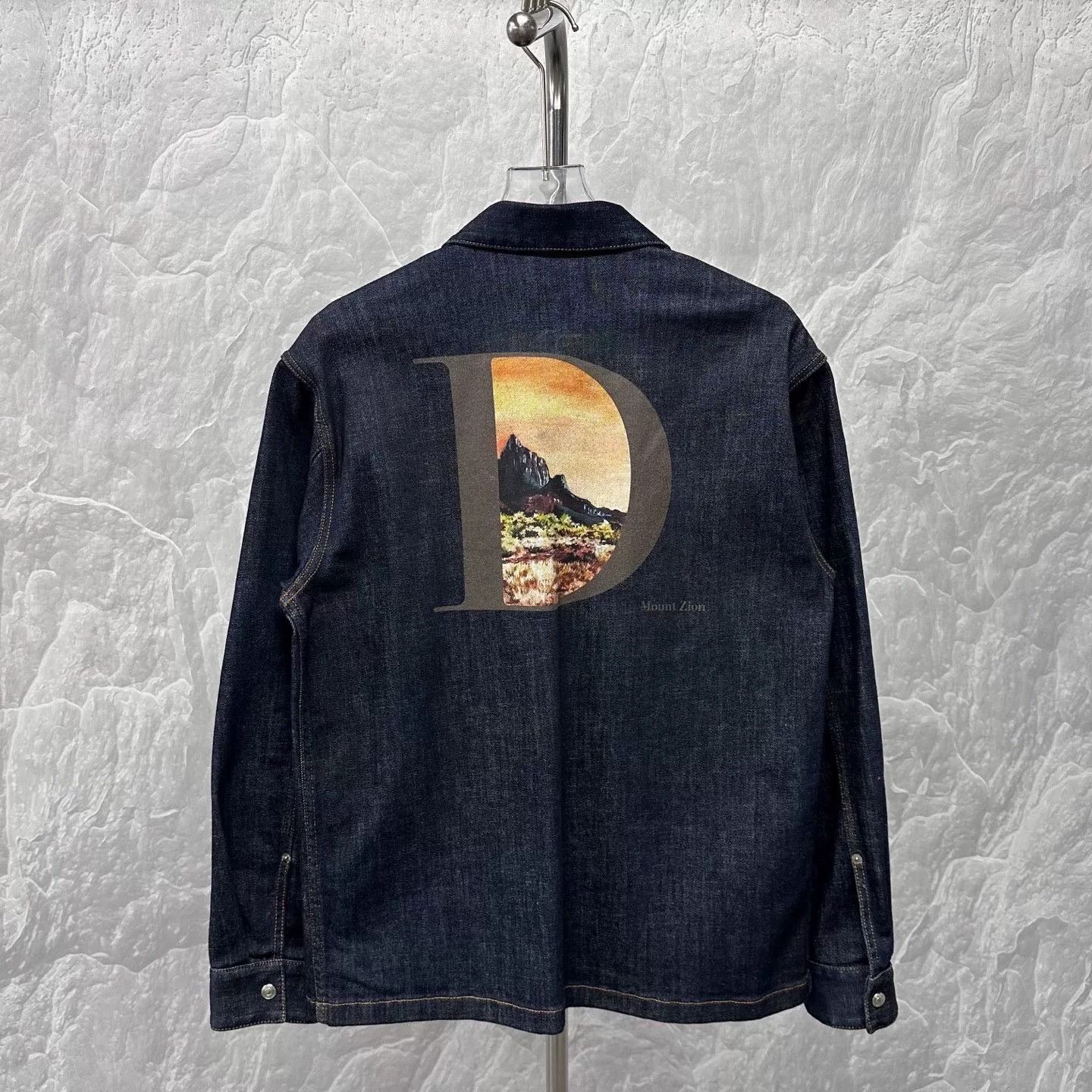 Dior Dior Scenic Embroidered Denim Jacket Size US L / EU 52-54 / 3 - 2 Thumbnail