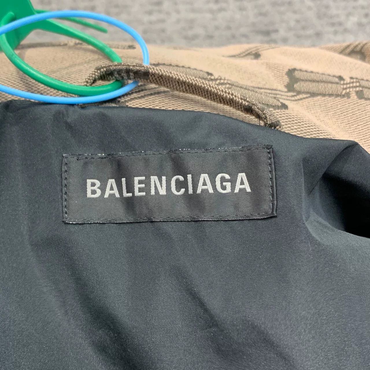Balenciaga balenciaga double b printed cotton jacket Size US L / EU 52-54 / 3 - 5 Thumbnail