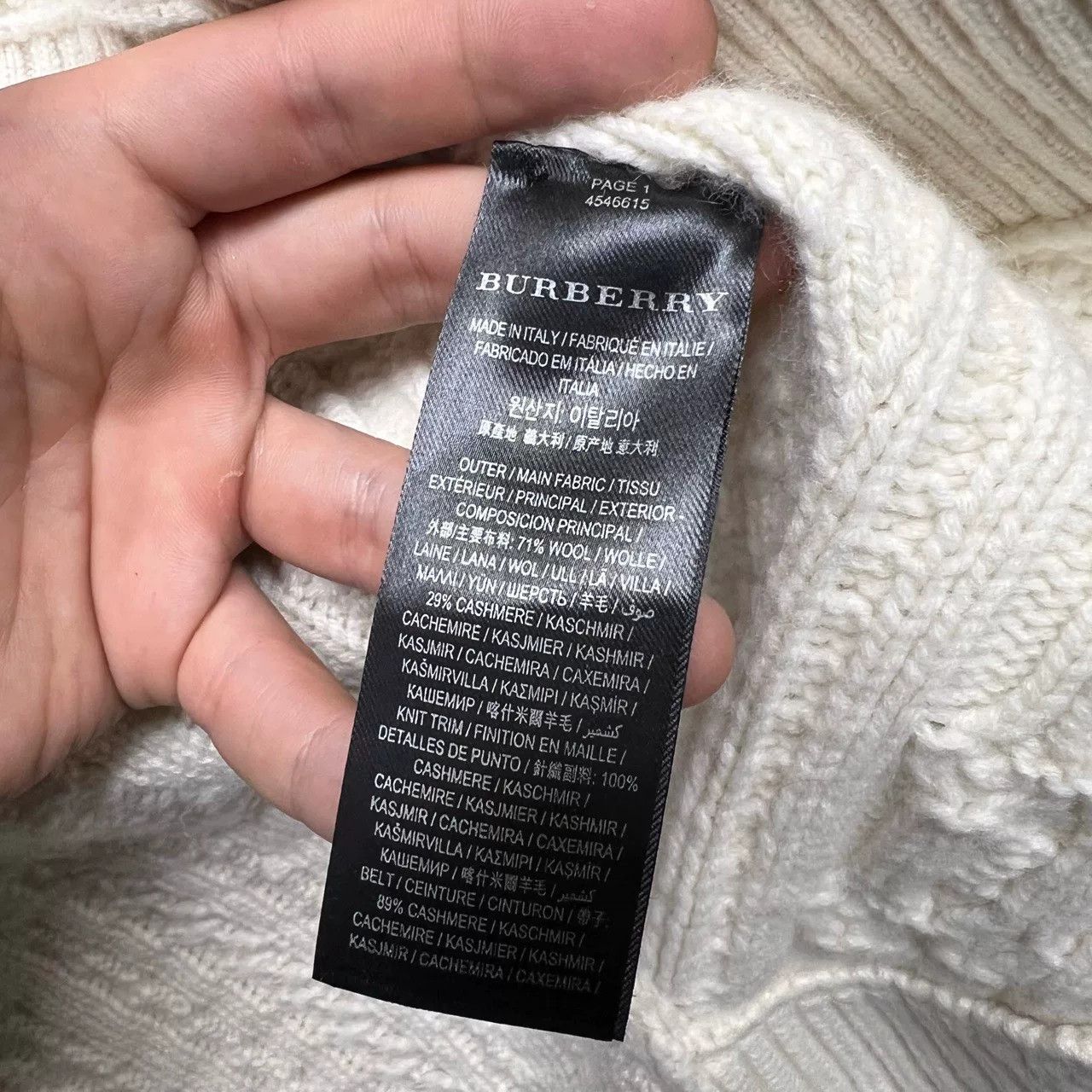 Burberry burberry knitted cardigan with fur collar Size XS / US 0-2 / IT 36-38 - 5 Thumbnail