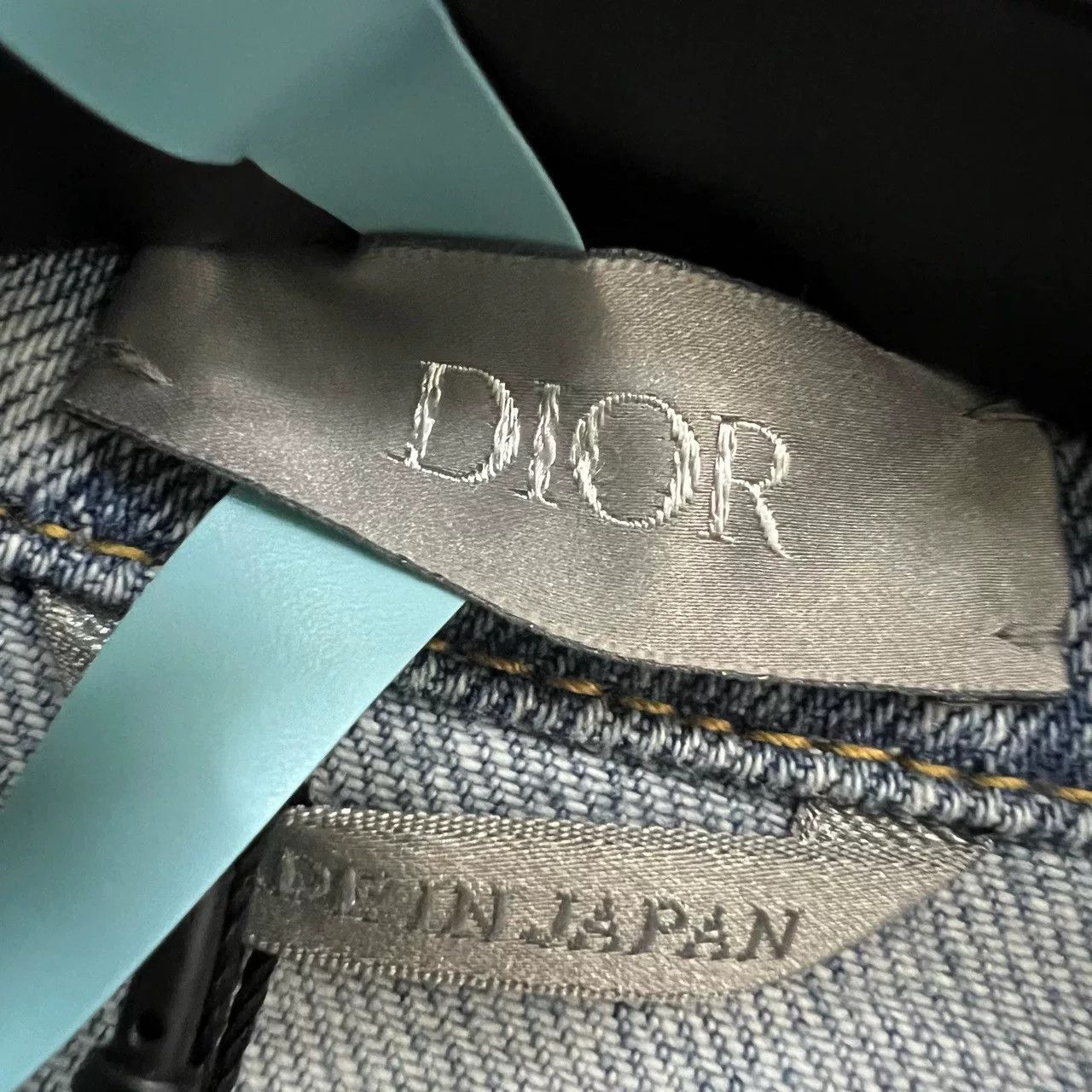 Dior dior blue logo denim jacket size 46 Size US L / EU 52-54 / 3 - 3 Thumbnail