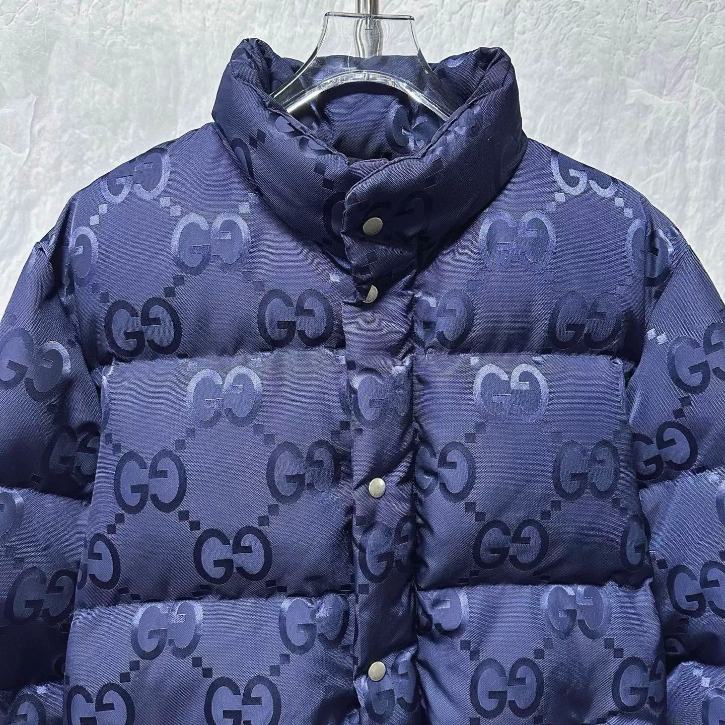 Gucci gucci double g print down jacket Size US L / EU 52-54 / 3 - 2 Thumbnail