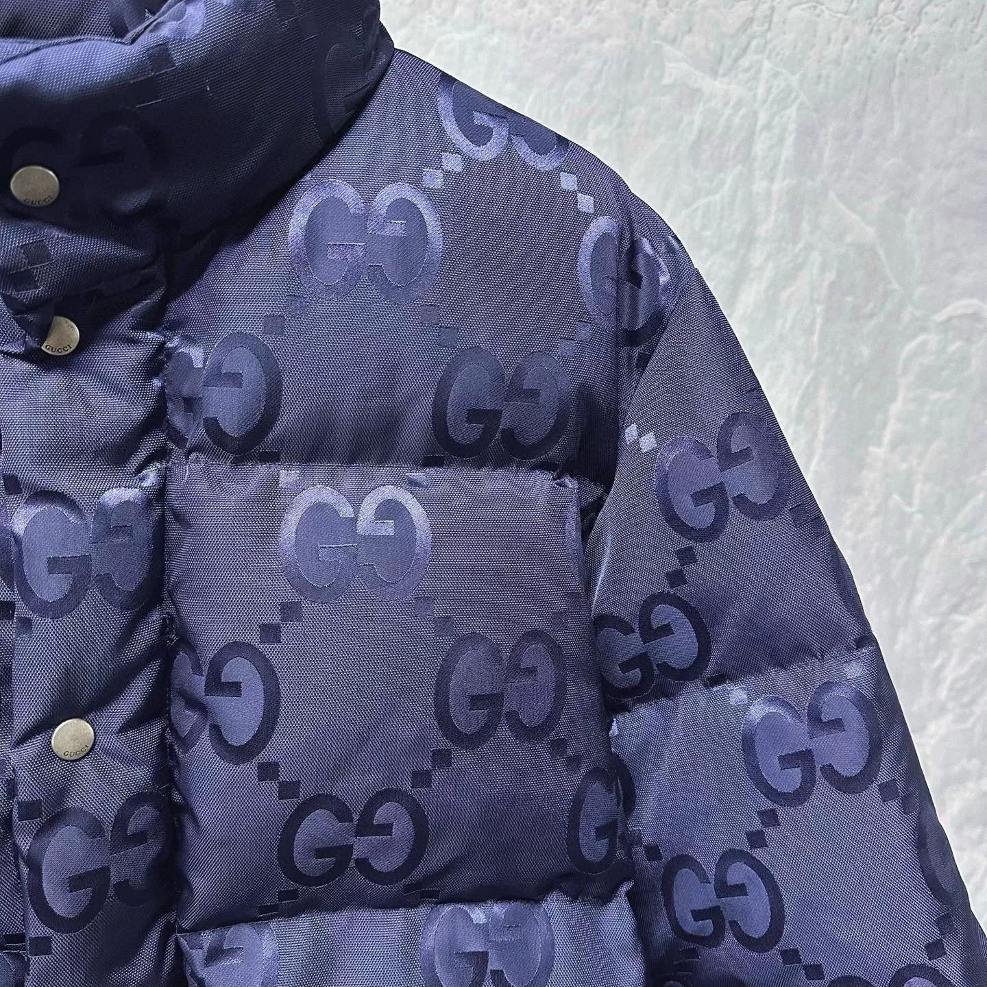 Gucci gucci double g print down jacket Size US L / EU 52-54 / 3 - 3 Thumbnail