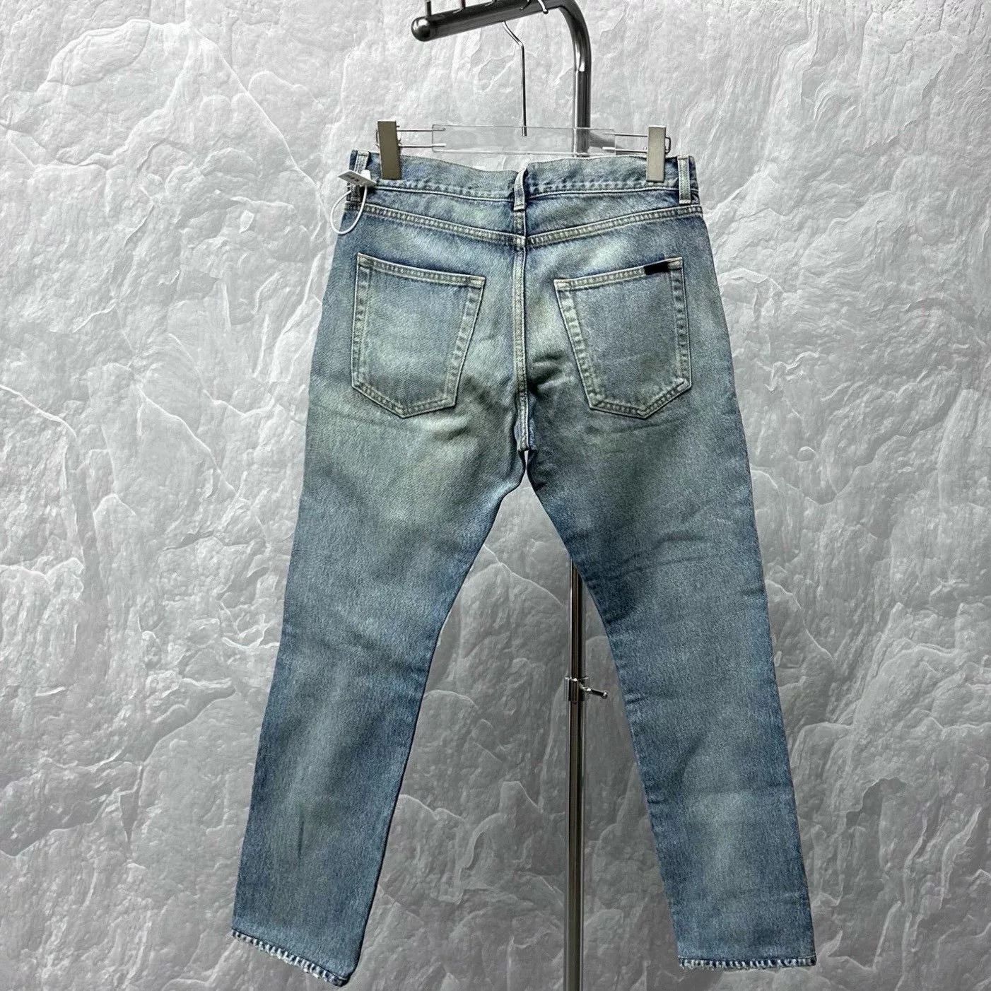 Saint Laurent Paris classic washed denim long pants by saint laurent Size US 29 - 2 Thumbnail