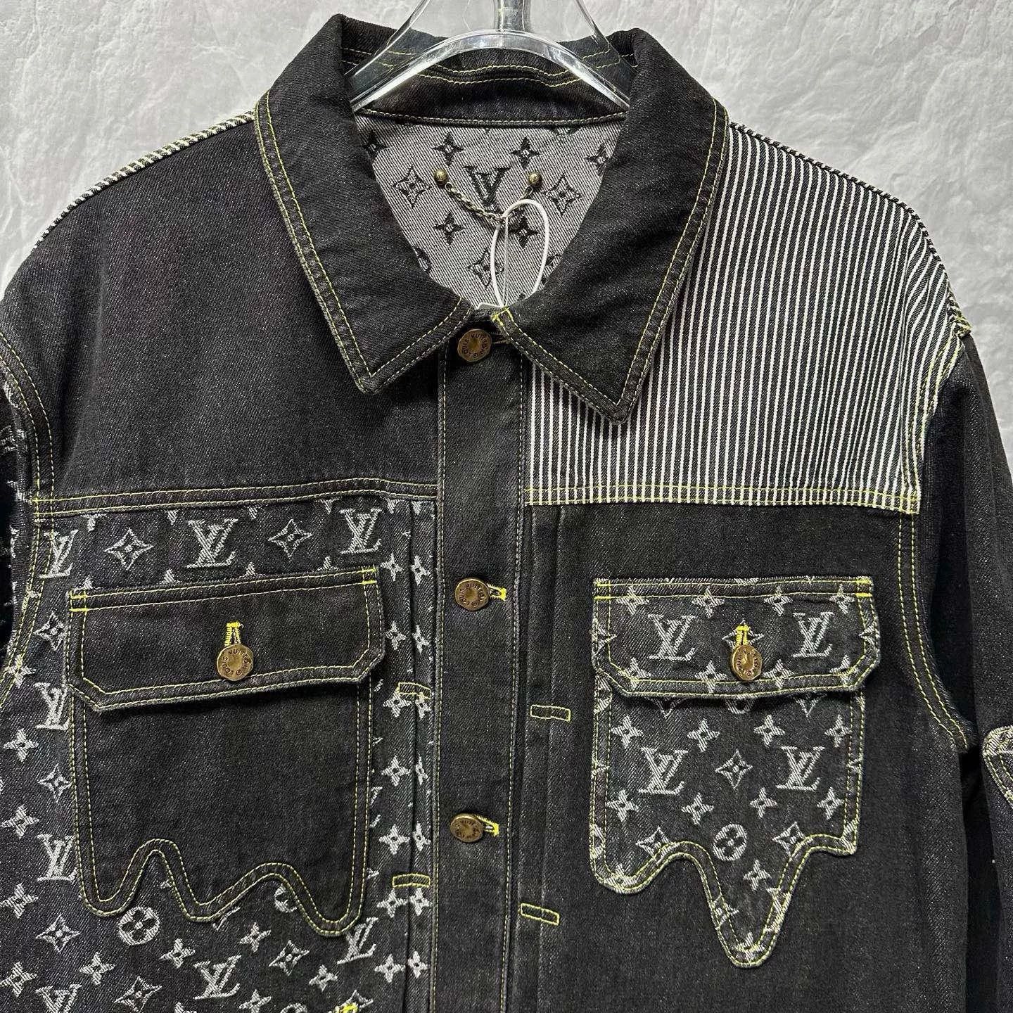Louis Vuitton louis vuitton nigo deconstructed denim jacket Size US L / EU 52-54 / 3 - 2 Thumbnail