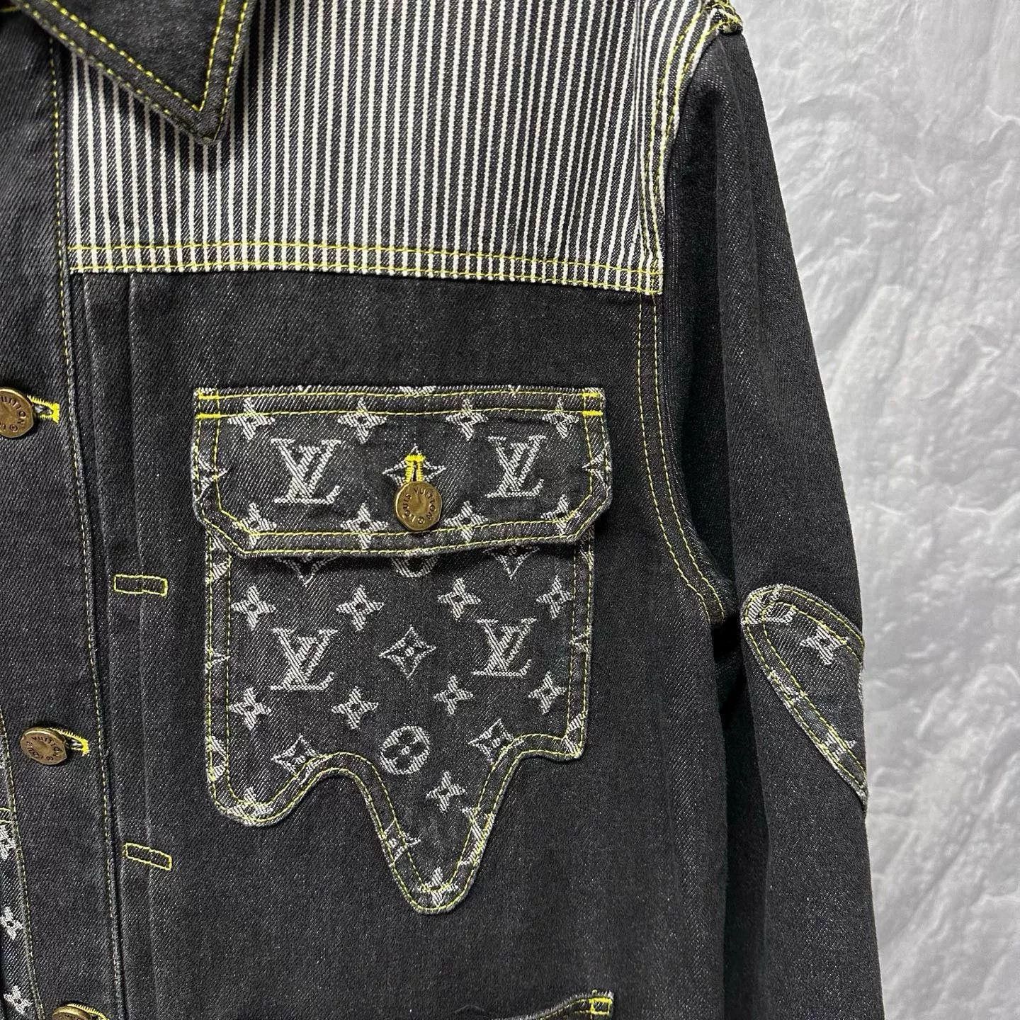 Louis Vuitton louis vuitton nigo deconstructed denim jacket Size US L / EU 52-54 / 3 - 3 Thumbnail