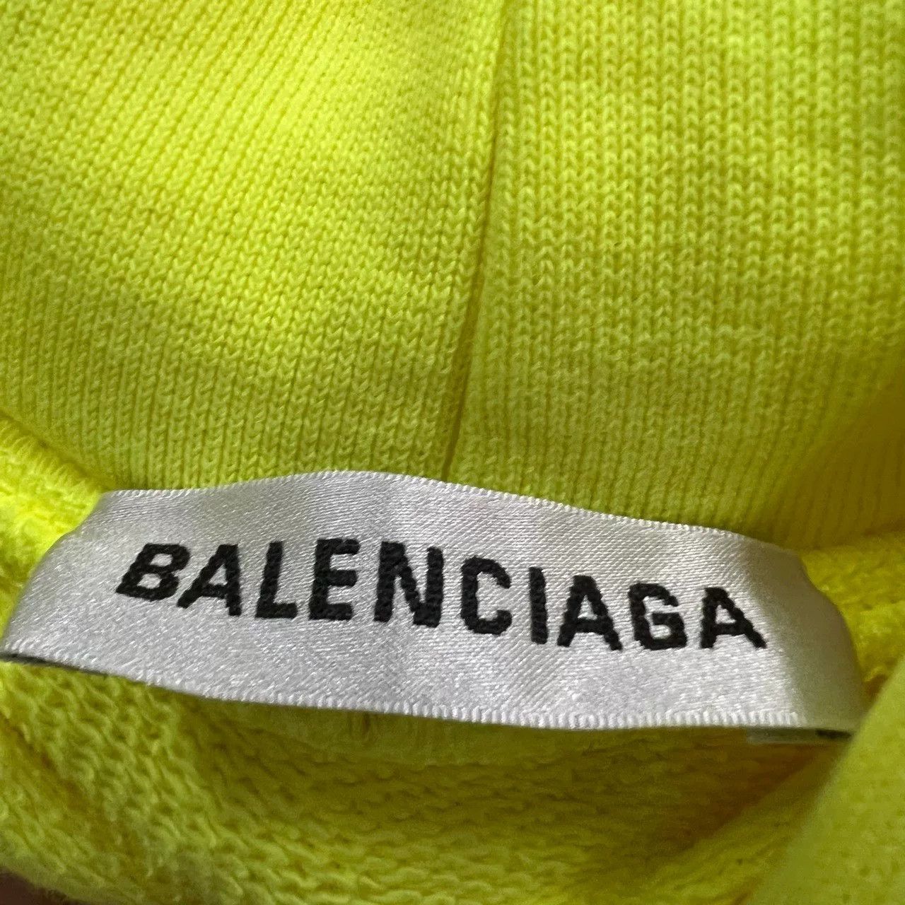 Balenciaga balenciaga neon logo print hoodie medium Size US M / EU 48-50 / 2 - 5 Thumbnail