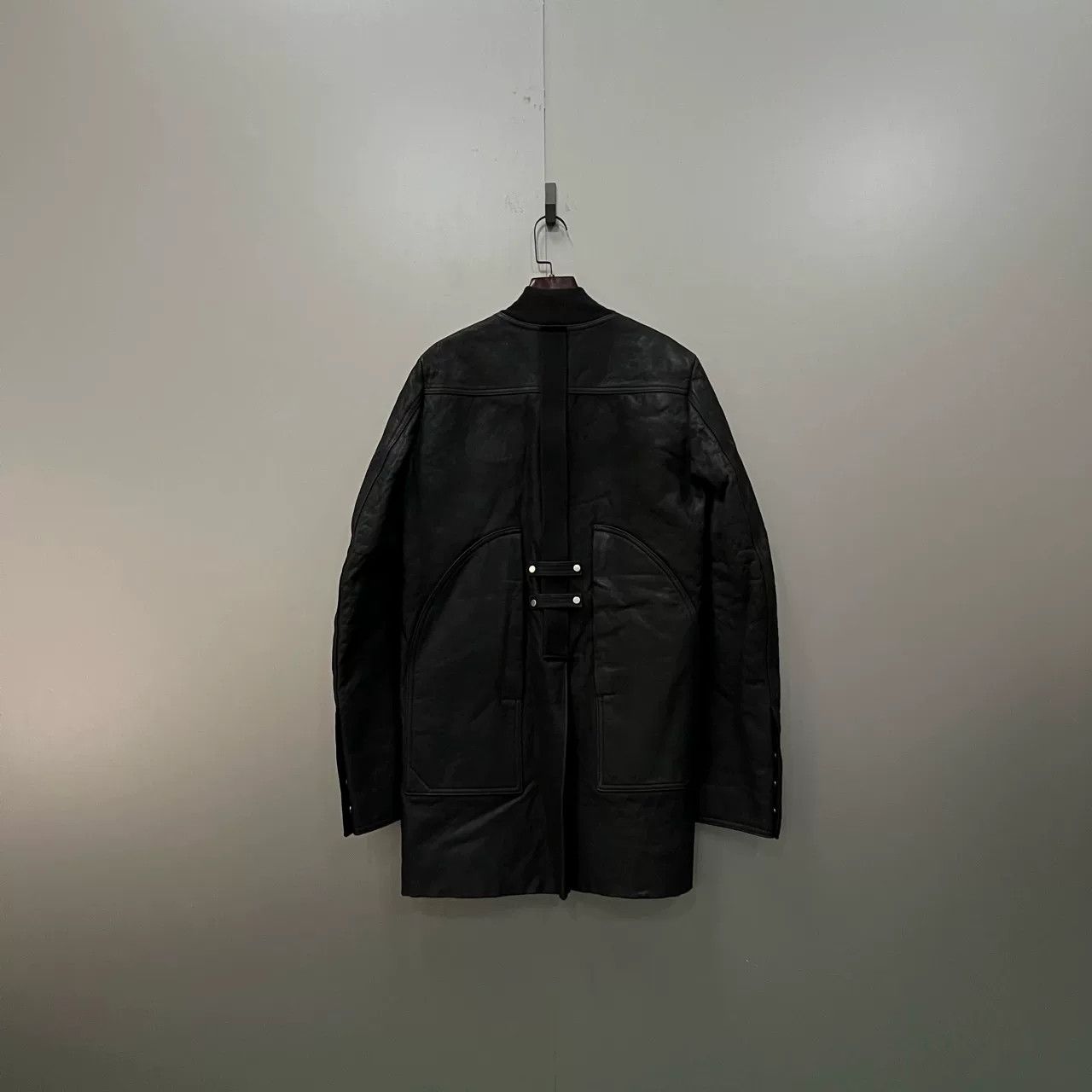 Rick Owens rick owens black studded leather zip jacket Size US M / EU 48-50 / 2 - 2 Thumbnail