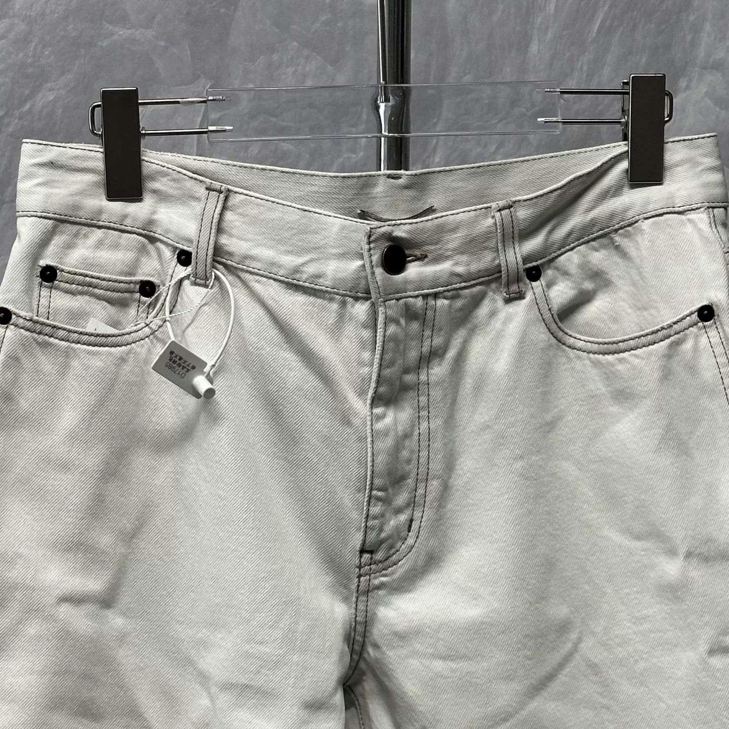 Saint Laurent Paris saint laurent white washed denim pants 32 Size US 32 / EU 48 - 3 Thumbnail