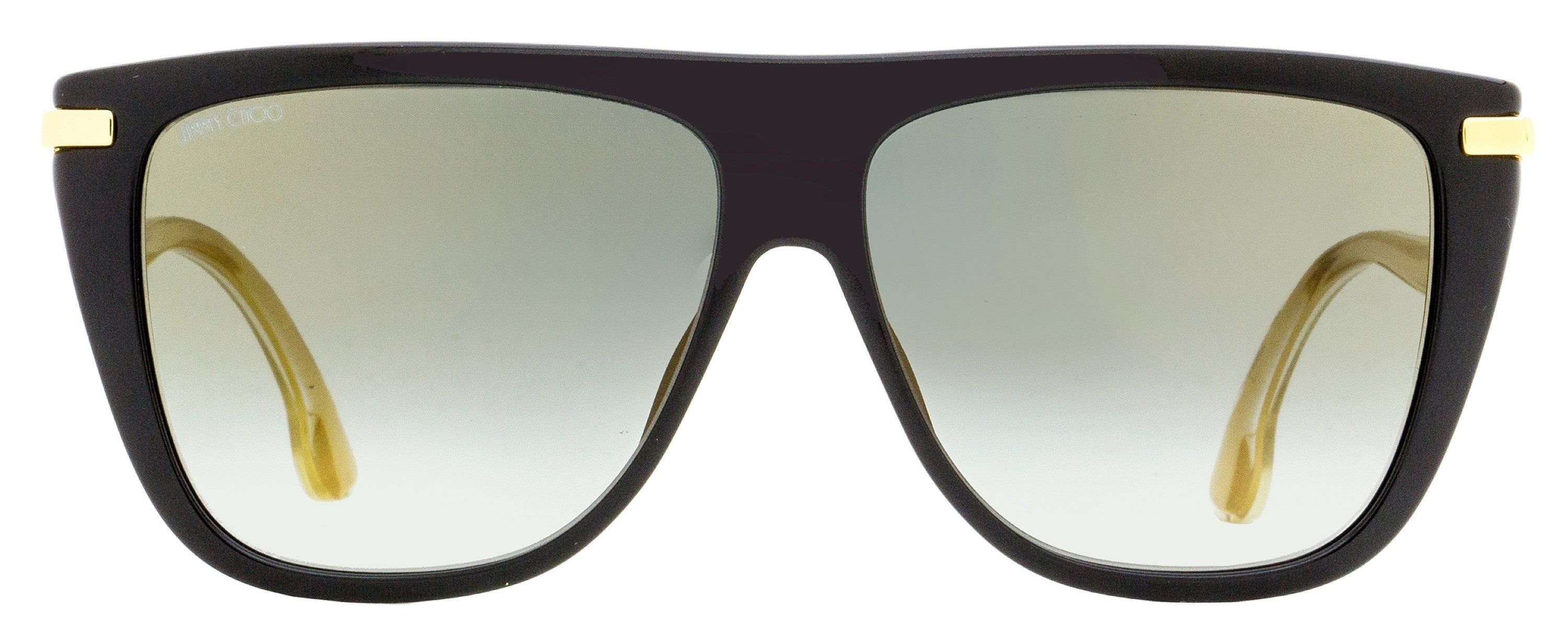 Browline Sunglasses Suvi/S 807FQ Black/Gold 58mm