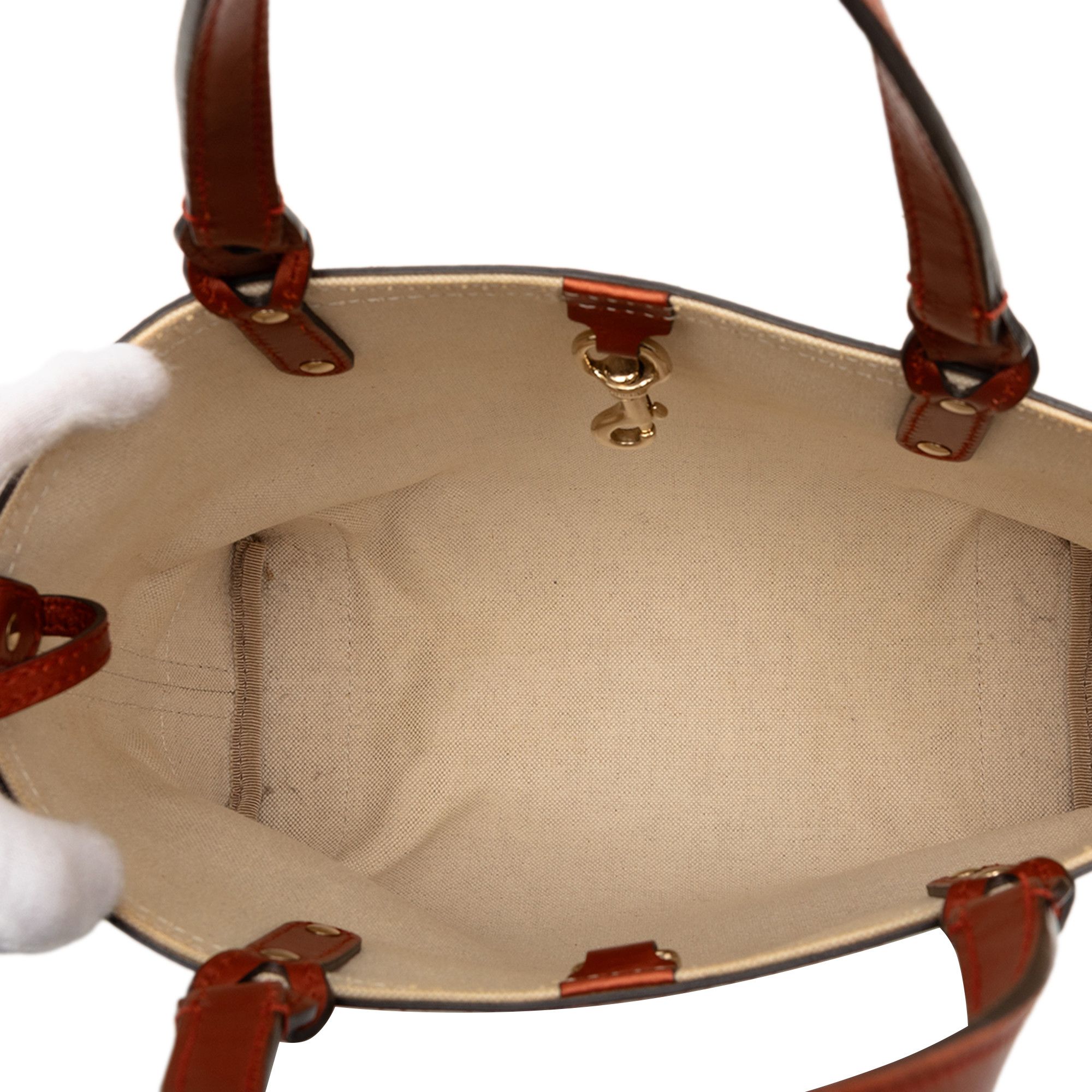 Gucci Gucci GG Canvas Craft Tote Size ONE SIZE - 4 Thumbnail