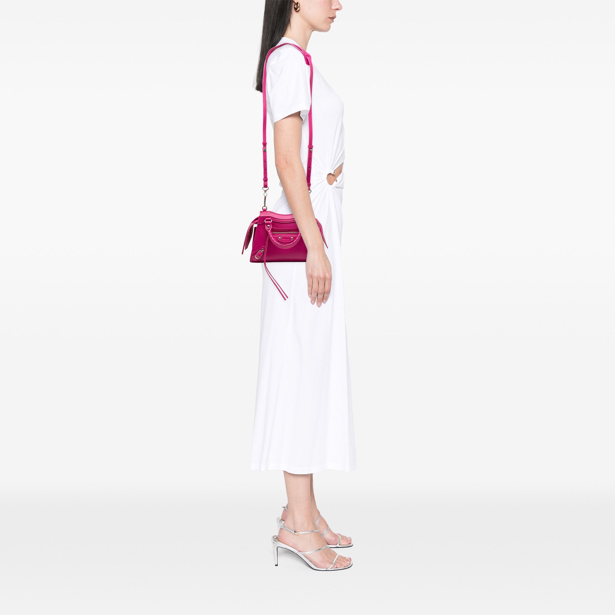 Balenciaga Balenciaga Mini Grained Calfskin Motocross Neo Classic City Satchel Size ONE SIZE - 8 Thumbnail