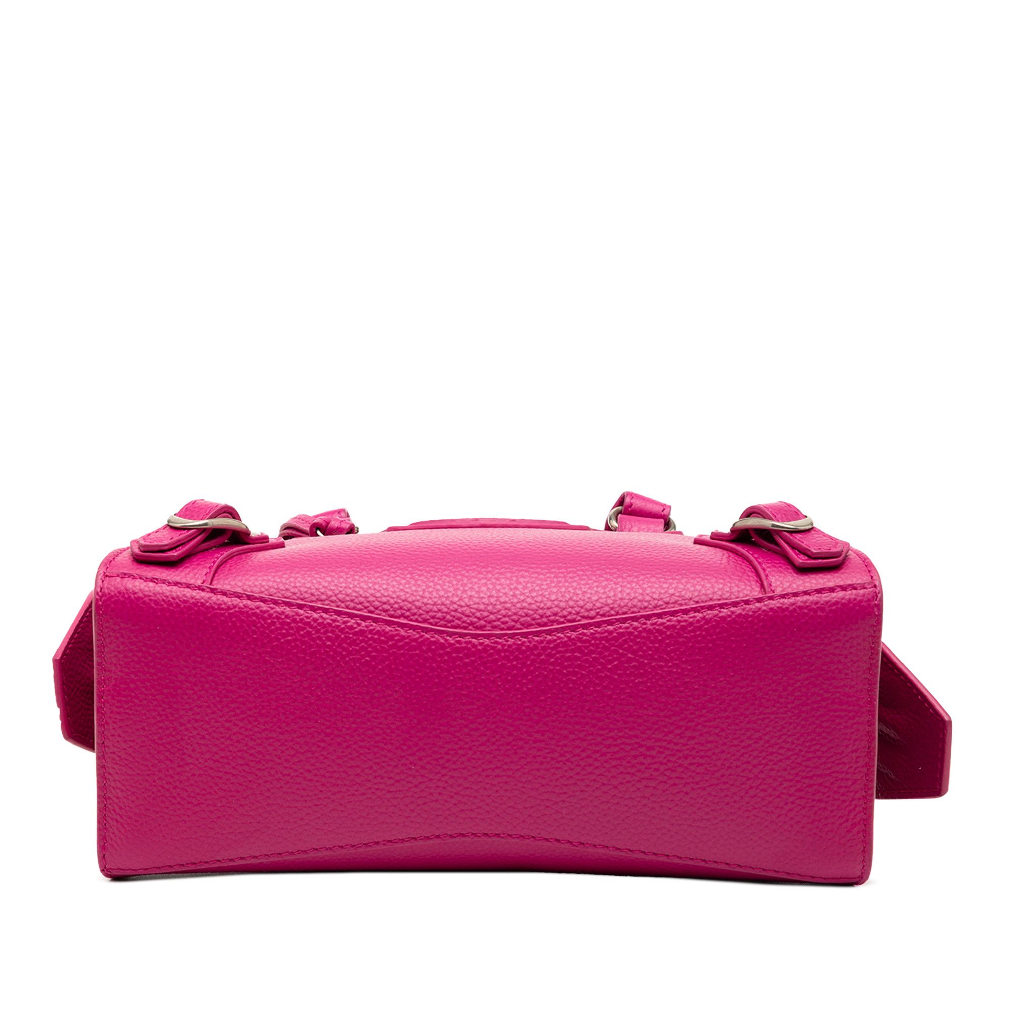 Balenciaga Balenciaga Mini Grained Calfskin Motocross Neo Classic City Satchel Size ONE SIZE - 3 Thumbnail