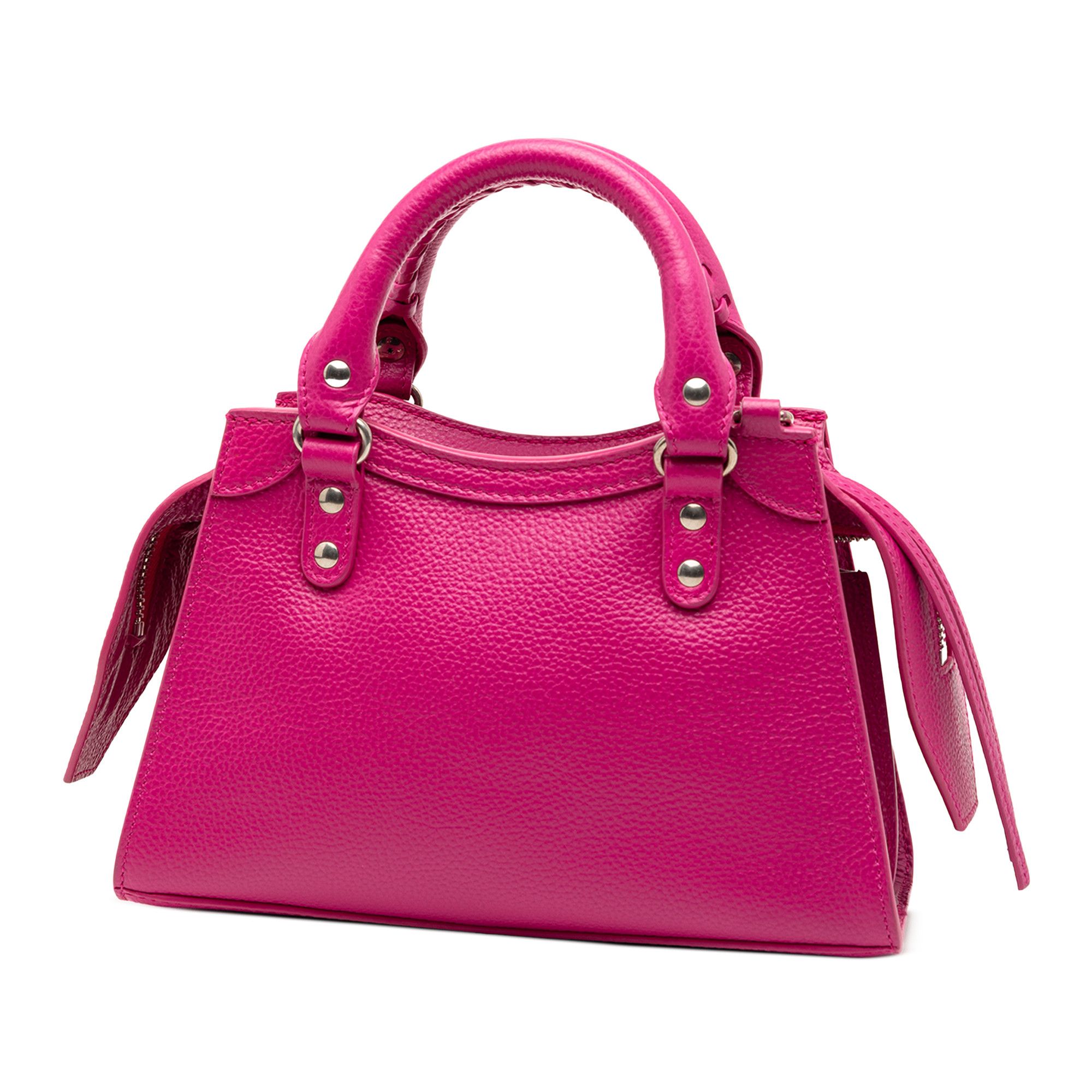 Balenciaga Balenciaga Mini Grained Calfskin Motocross Neo Classic City Satchel Size ONE SIZE - 2 Thumbnail