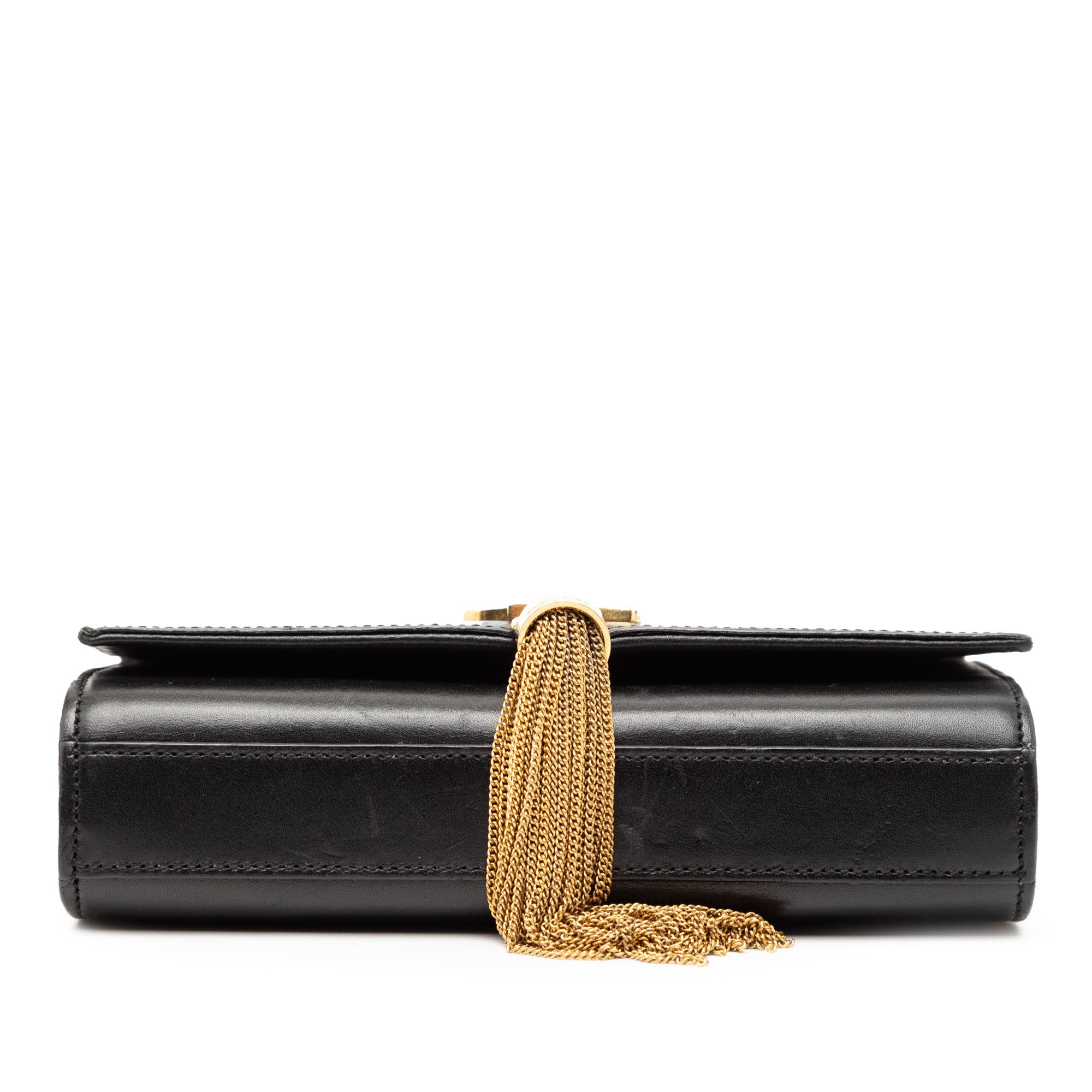 Yves Saint Laurent Yves Saint Laurent Small Smooth Calfskin Monogram Kate Tassel Crossbody Size ONE SIZE - 3 Thumbnail