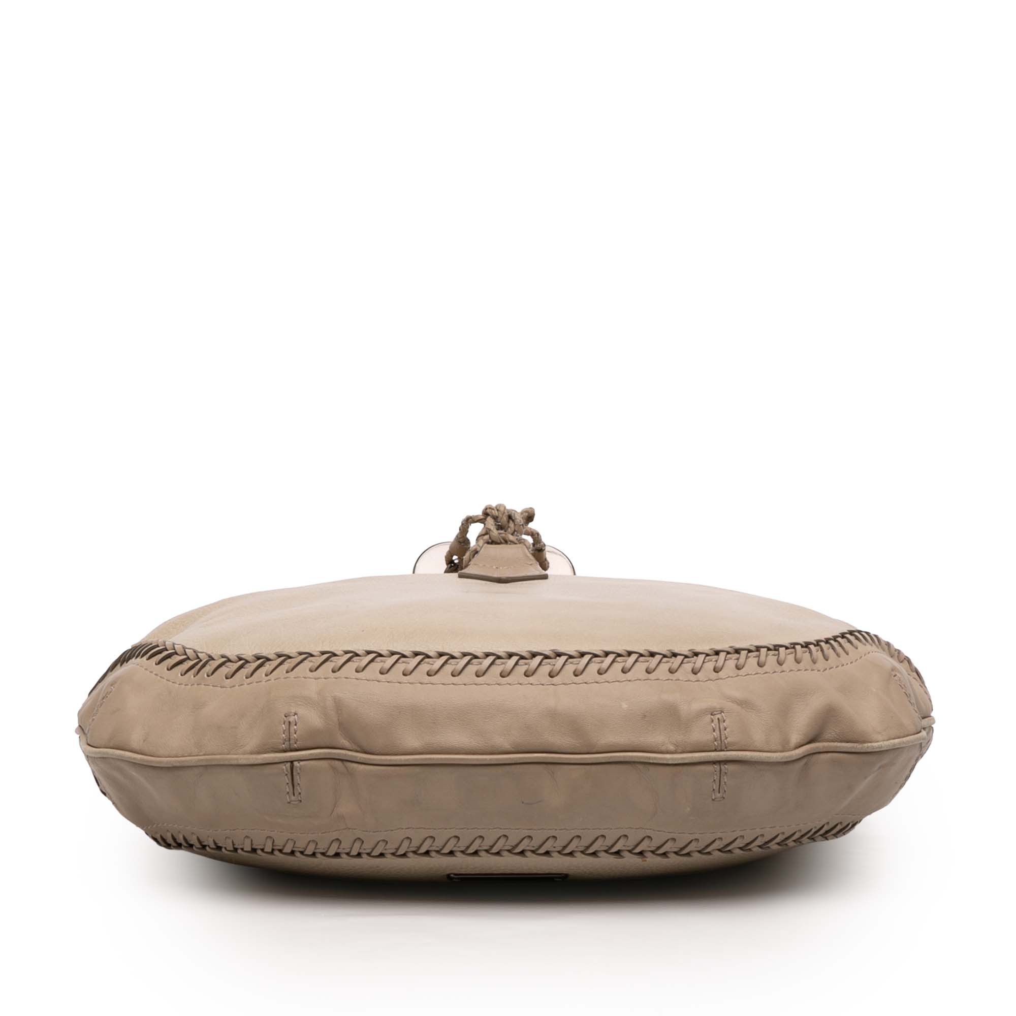 Burberry Burberry Leather Tassel Hobo Bag Size ONE SIZE - 3 Thumbnail