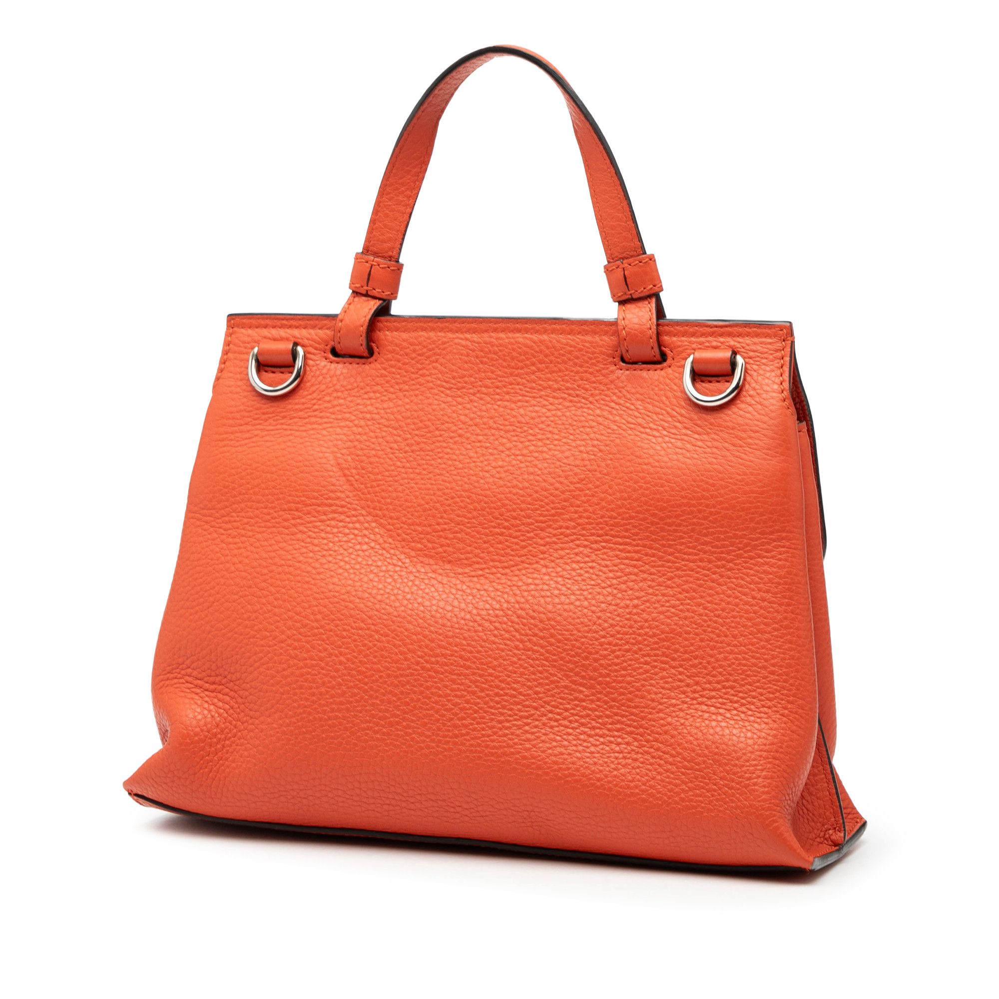 Gucci Gucci Small Leather Bamboo Daily Satchel Size ONE SIZE - 2 Thumbnail