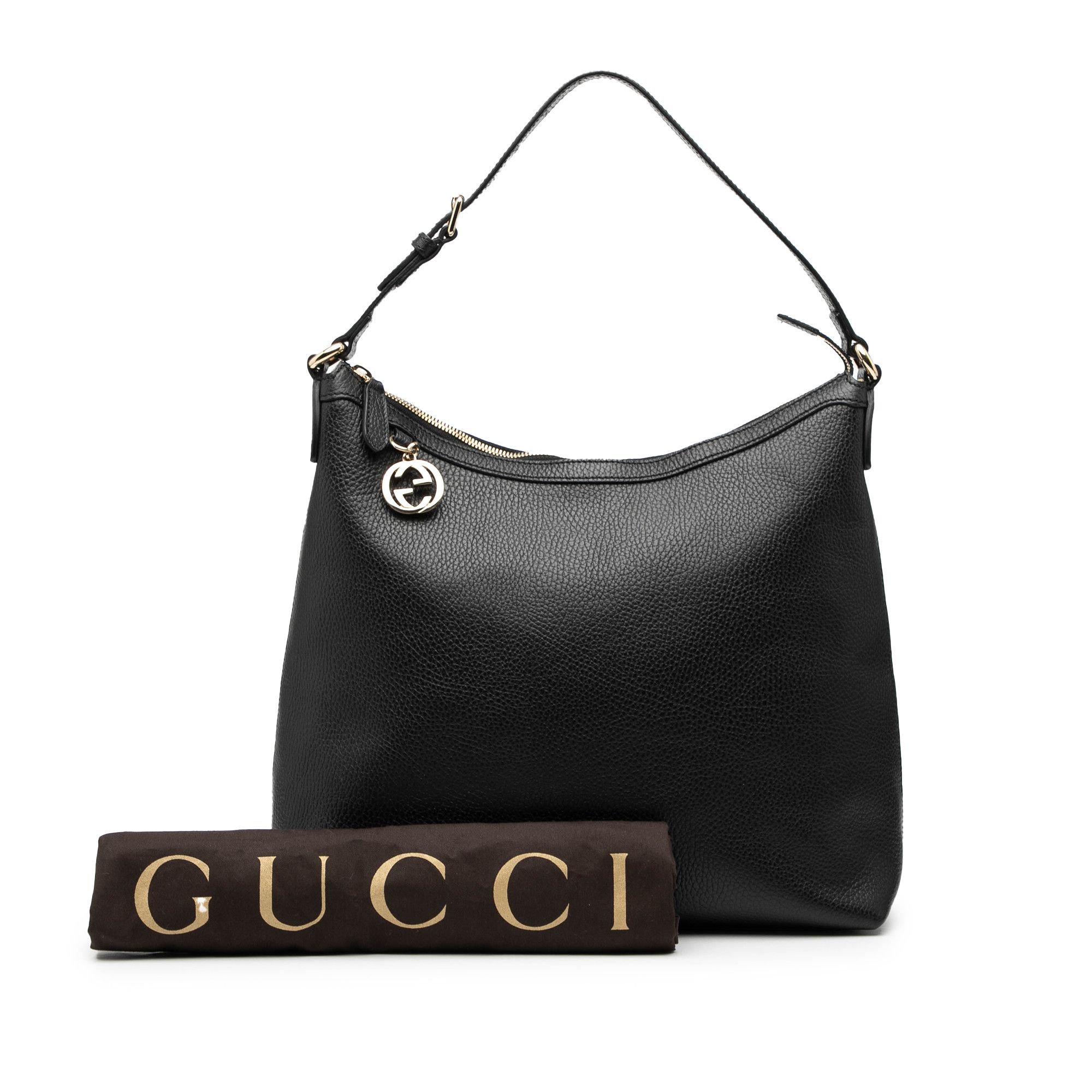 Gucci Gucci Leather GG Charm Tote Size ONE SIZE - 9 Thumbnail