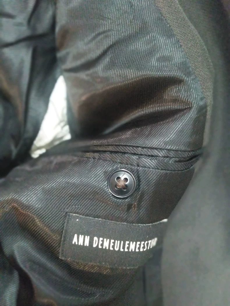 Ann Demeulemeester ANN DEMEULEMEESTER Vintage Wool Blazer Size US M / EU 48-50 / 2 - 6 Thumbnail