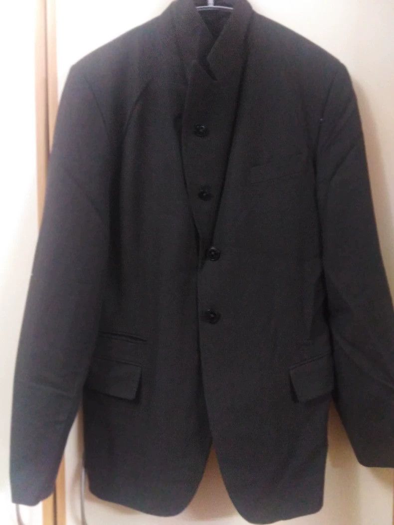Ann Demeulemeester ANN DEMEULEMEESTER Vintage Wool Blazer Size US M / EU 48-50 / 2 - 2 Thumbnail