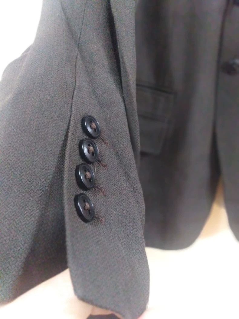 Ann Demeulemeester ANN DEMEULEMEESTER Vintage Wool Blazer Size US M / EU 48-50 / 2 - 4 Thumbnail