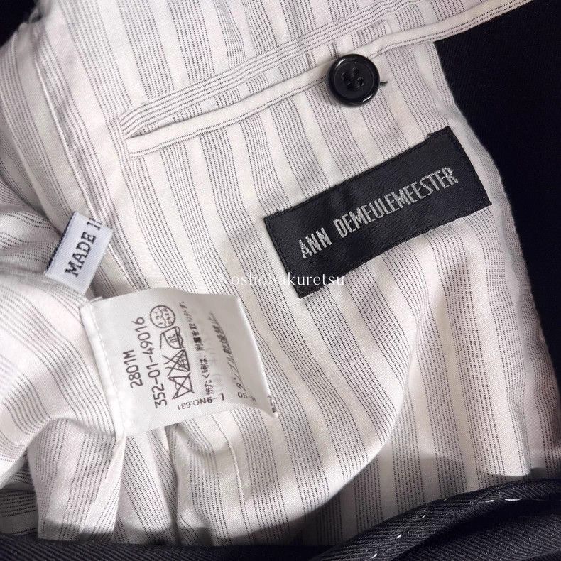 Ann Demeulemeester Ann Demeulemeester Vintage Polyester Blazer Size US S / EU 44-46 / 1 - 4 Thumbnail