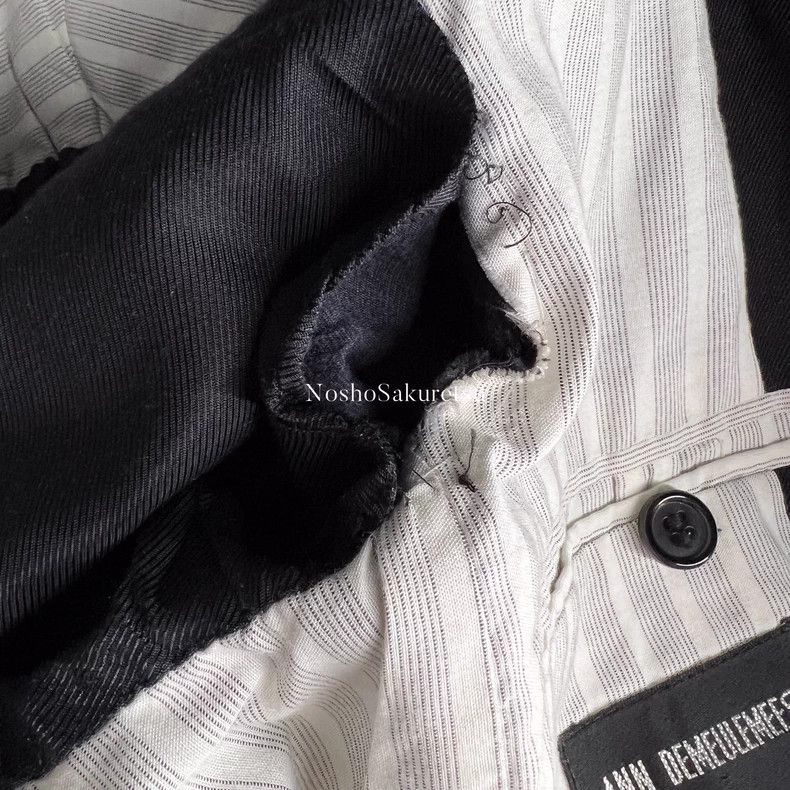 Ann Demeulemeester Ann Demeulemeester Vintage Polyester Blazer Size US S / EU 44-46 / 1 - 5 Thumbnail