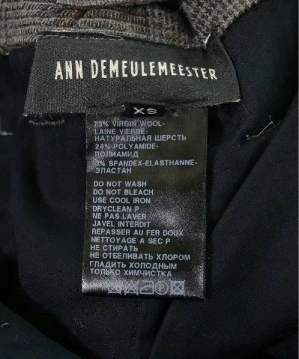 Ann Demeulemeester ANN DEMEULEMEESTER Wool Plaid Shorts Size US 26 / EU 42 - 3 Thumbnail