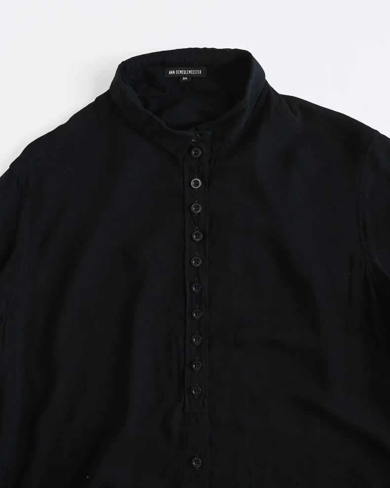 Ann Demeulemeester Ann Demeulemeester Multi-Button Priest Shirt Size US XS / EU 42 / 0 - 2 Thumbnail
