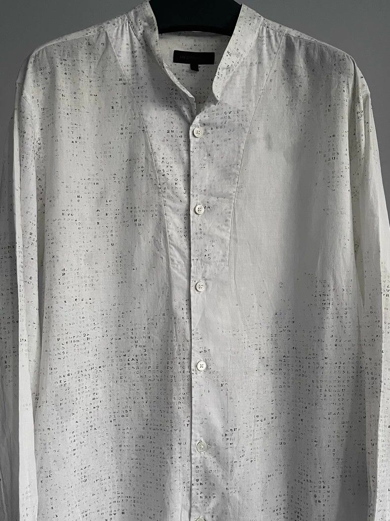 Ann Demeulemeester Ann Demeulemeester Matrix Code Shirt Size US M / EU 48-50 / 2 - 3 Thumbnail