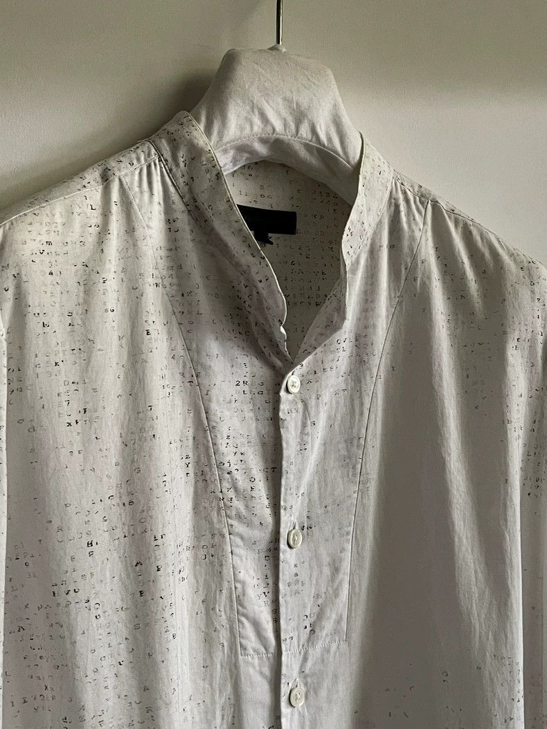 Ann Demeulemeester Ann Demeulemeester Matrix Code Shirt Size US M / EU 48-50 / 2 - 4 Thumbnail