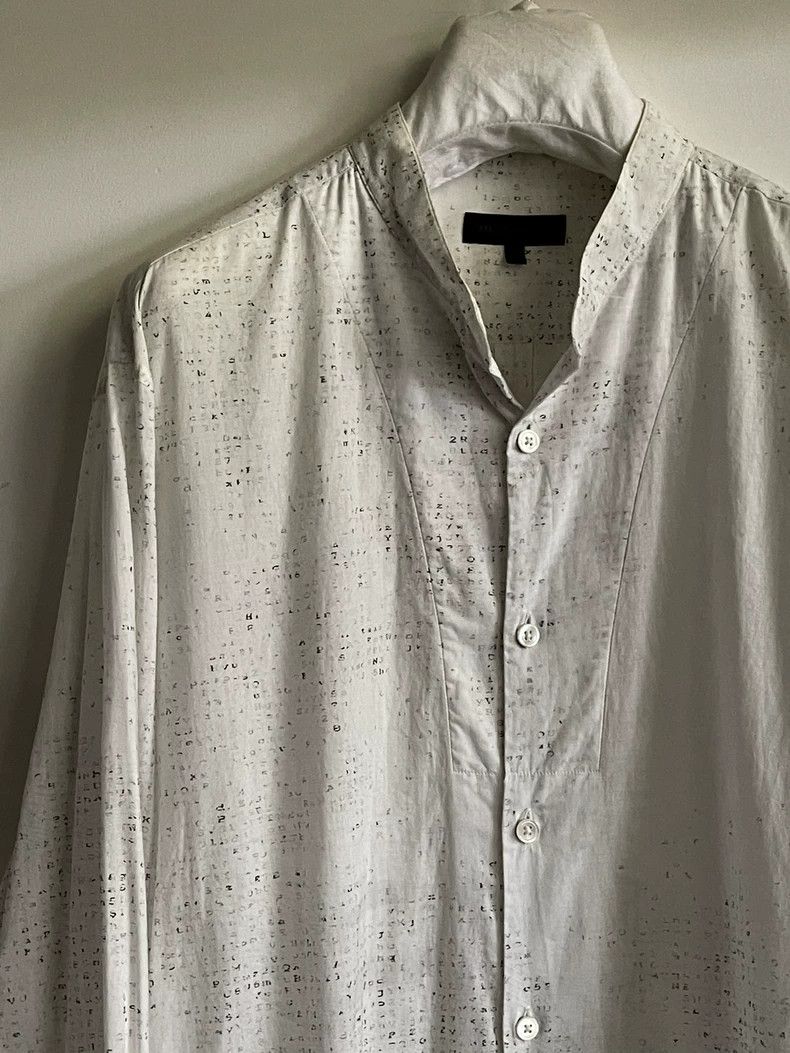 Ann Demeulemeester Ann Demeulemeester Matrix Code Shirt Size US M / EU 48-50 / 2 - 5 Thumbnail