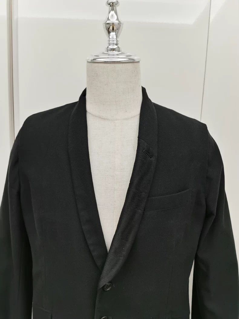 Ann Demeulemeester Ann Demeulemeester Shawl Collar Blazer Size US M / EU 48-50 / 2 - 2 Thumbnail