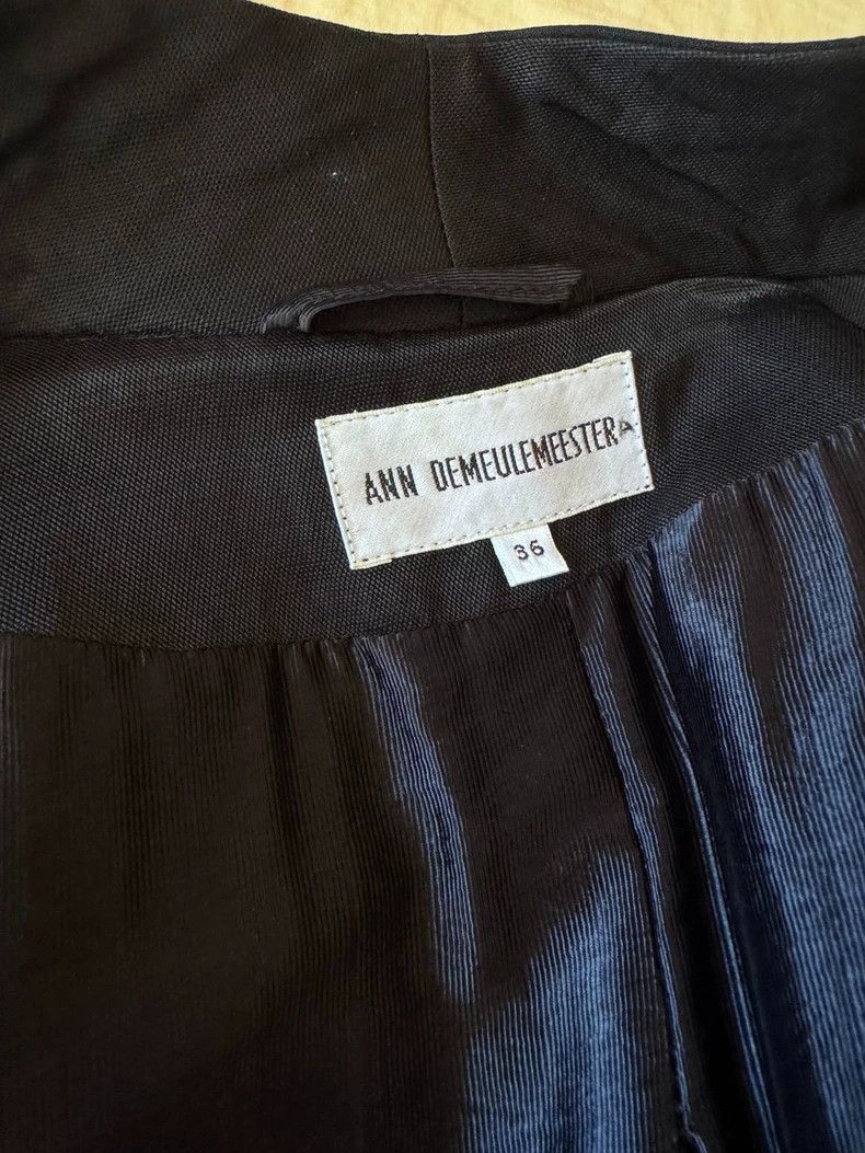 Ann Demeulemeester Ann Demeulemeester Dark Jacket Size US XS / EU 42 / 0 - 2 Thumbnail