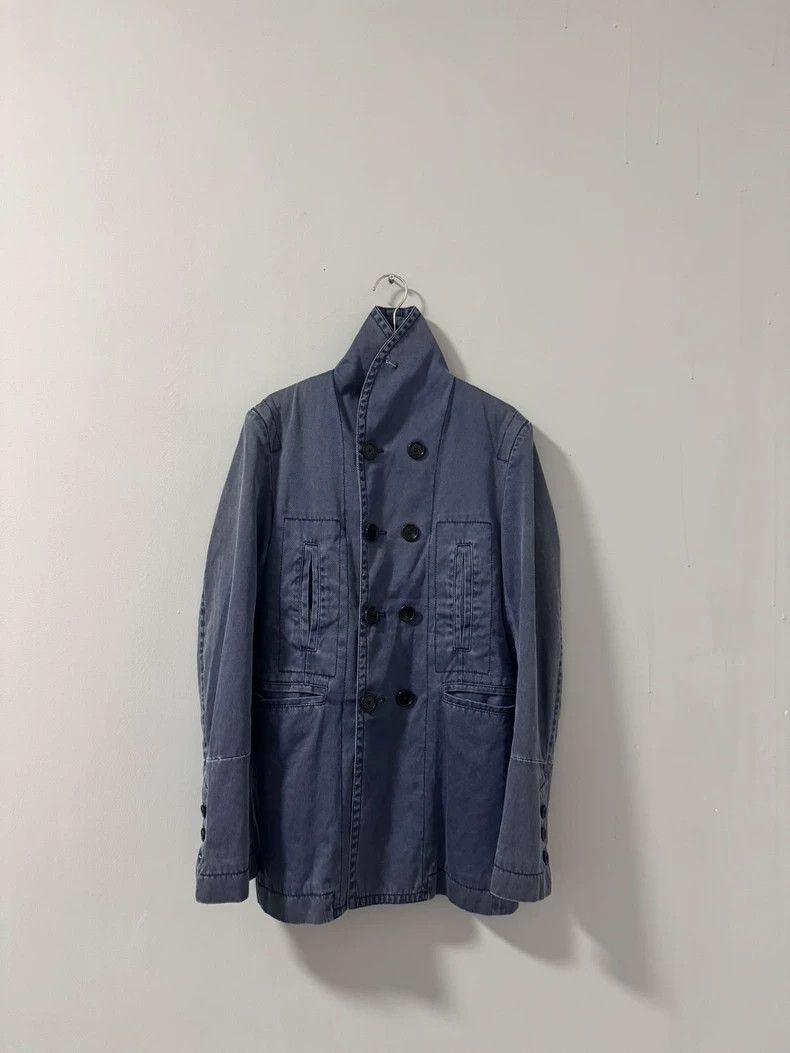 Ann Demeulemeester Ann Demeulemeester Washed Court Blazer Size US XXS / EU 40 - 4 Thumbnail
