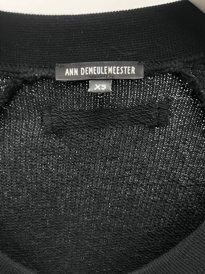 Ann Demeulemeester ANN DEMEULEMEESTER Cotton Sweatshirt Size US XS / EU 42 / 0 - 6 Thumbnail