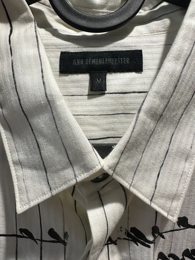 Ann Demeulemeester Ann Demeulemeester Striped Short-Sleeve Shirt Size US M / EU 48-50 / 2 - 4 Thumbnail