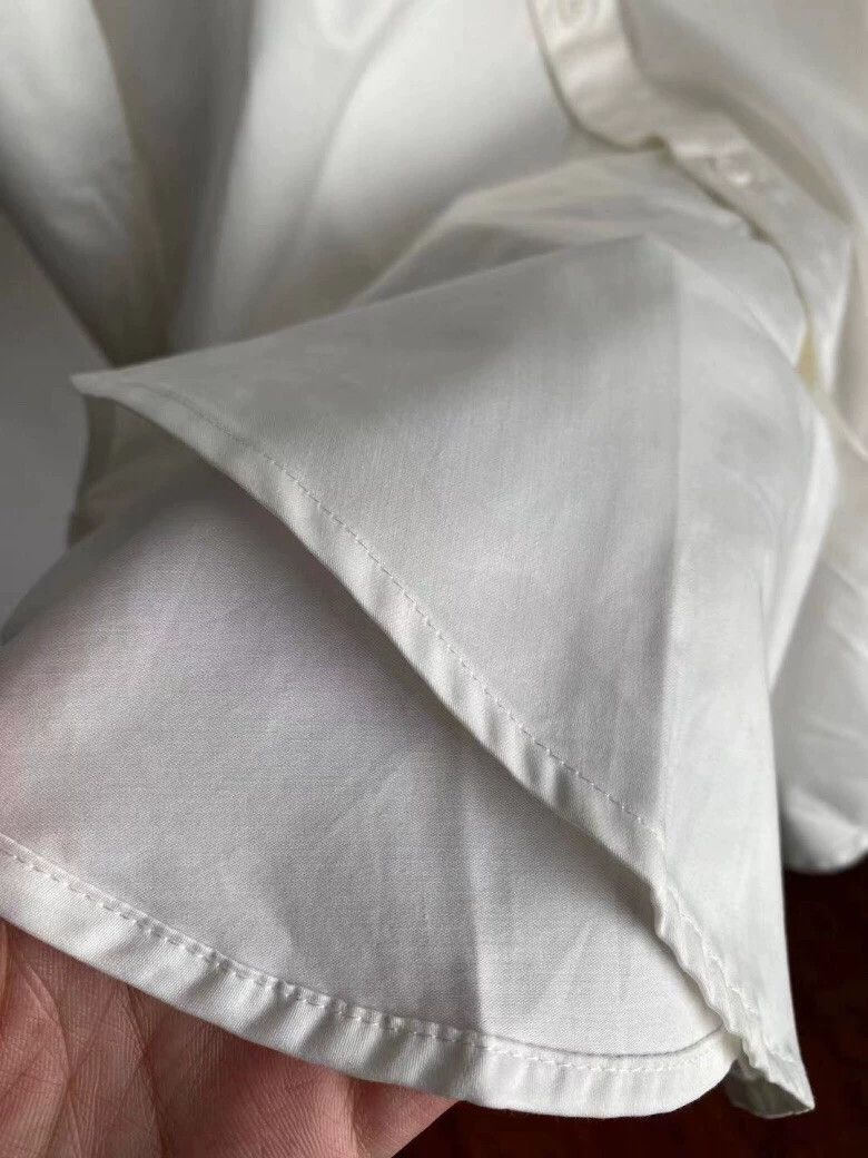 Ann Demeulemeester Ann Demeulemeester White Shirt Size US L / EU 52-54 / 3 - 7 Thumbnail