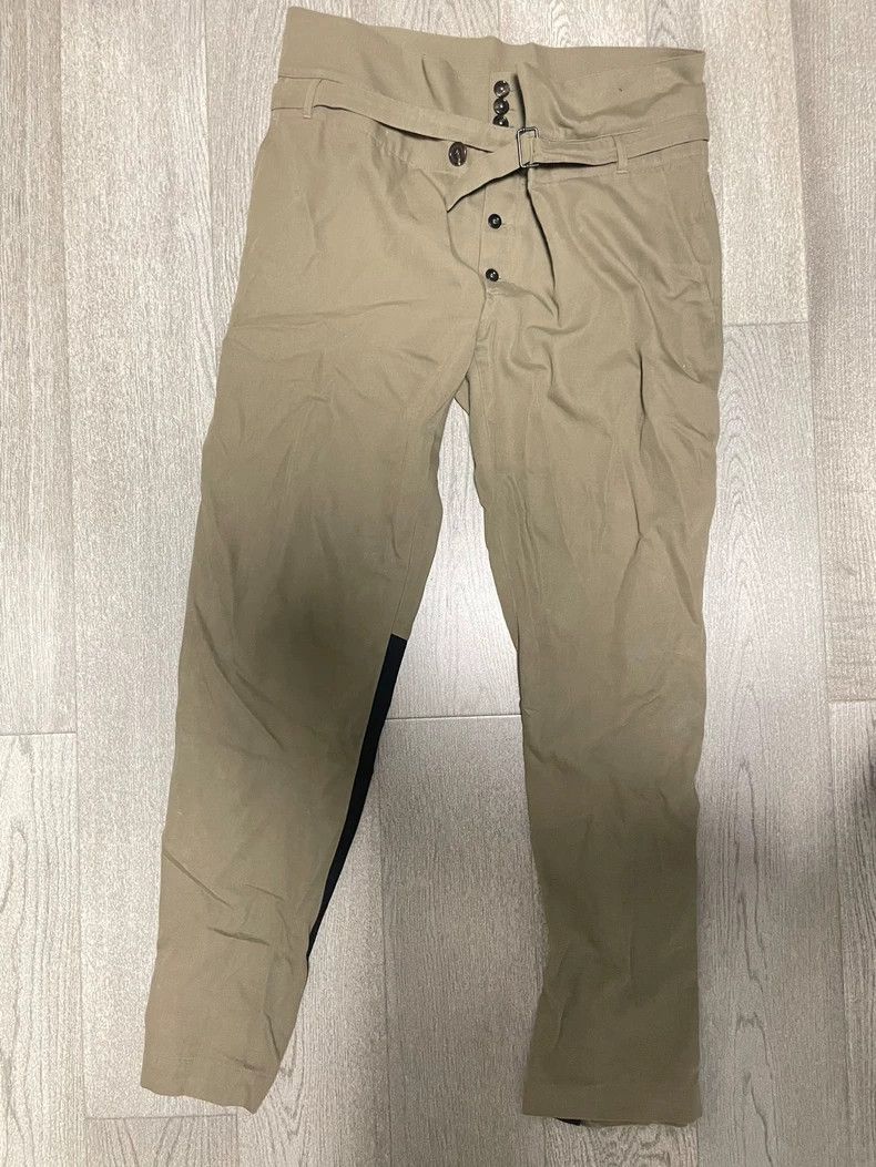 Ann Demeulemeester Ann Demeulemeester Cargo Tailored Trousers Size US 26 / EU 42 - 2 Thumbnail