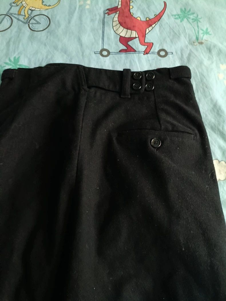 Ann Demeulemeester Ann Demeulemeester High-Waist Wool Pants Size US 26 / EU 42 - 6 Thumbnail