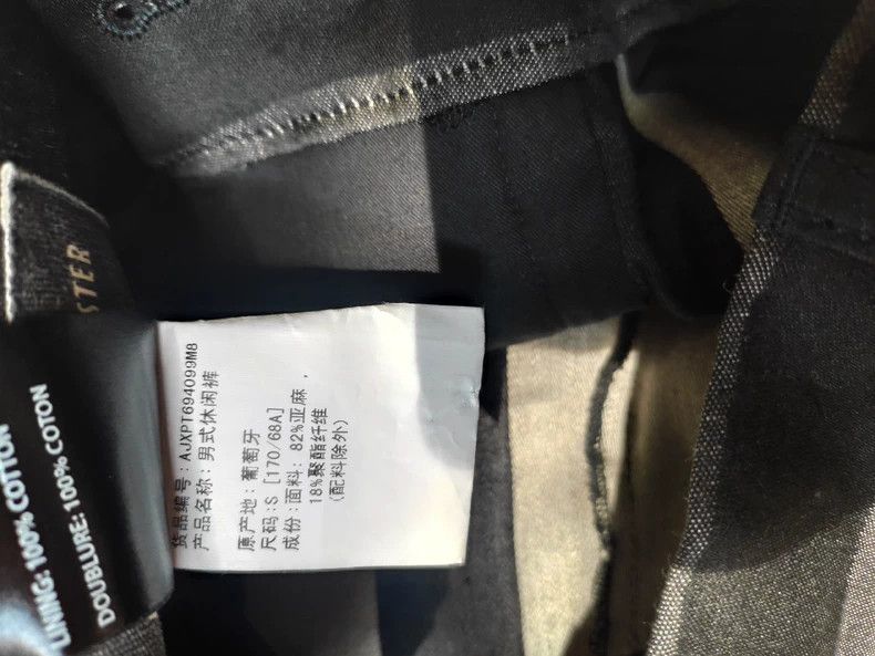 Ann Demeulemeester ANN DEMEULEMEESTER Gray Striped Cropped Pants Size US 34 / EU 50 - 5 Thumbnail