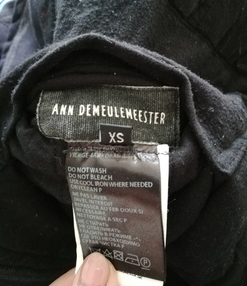 Ann Demeulemeester Ann Demeulemeester Cotton Coat XS Size US XS / EU 42 / 0 - 6 Thumbnail