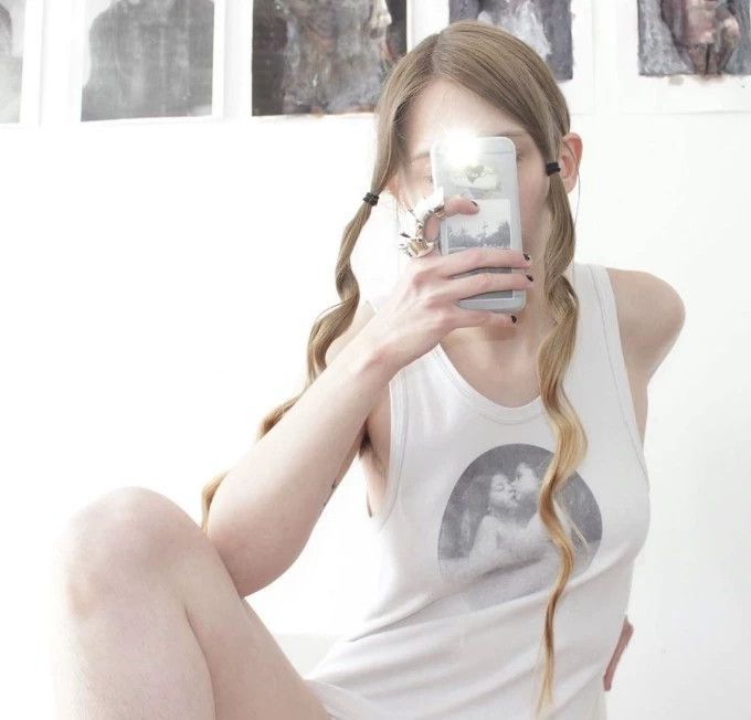 Ann Demeulemeester Ann Demeulemeester Signed "Kiss" Tank Top Size US S / EU 44-46 / 1 - 7 Thumbnail
