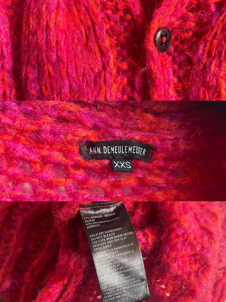 Ann Demeulemeester Ann Demeulemeester Mohair Knit Cardigan Size US XXS / EU 40 - 7 Thumbnail