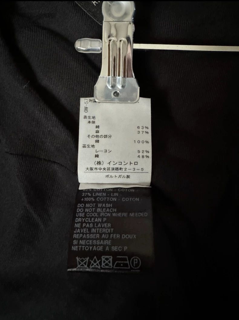 Ann Demeulemeester Ann Demeulemeester 2012SS Jacquard Collarless Jacket Size US XXS / EU 40 - 9 Thumbnail